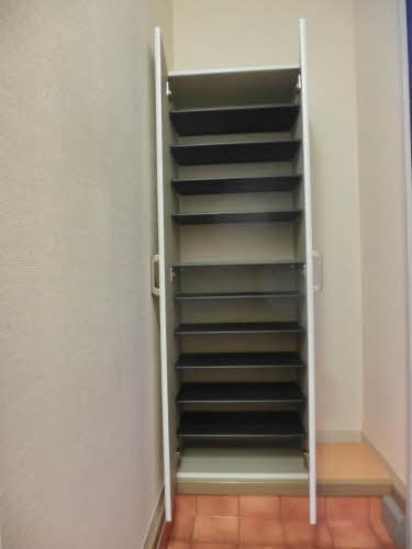 玄関　シューズボックス