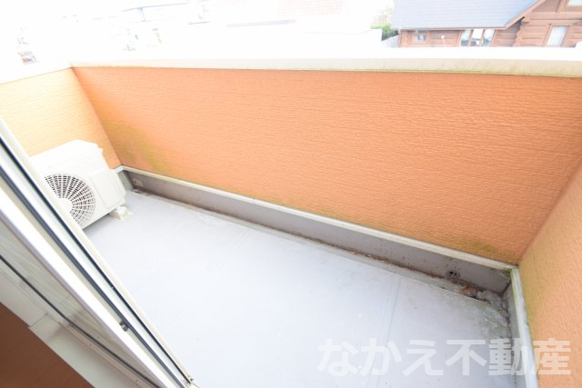 バルコニー　落ち着いた時間を過ごせるバルコニーです
