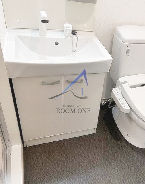 洗面設備　洗面台です。