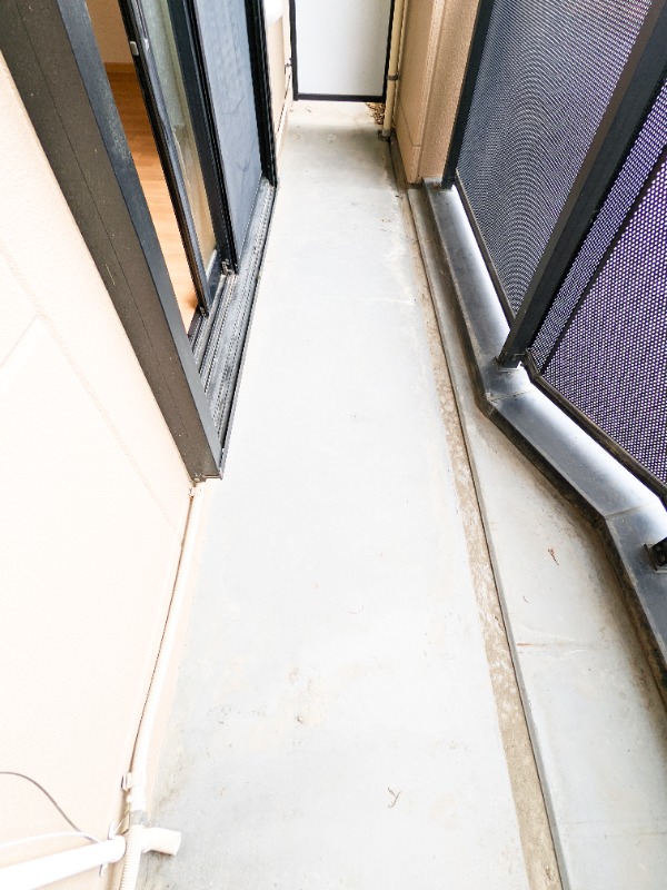 バルコニー　図面と現状に相違がある場合には現状を優先