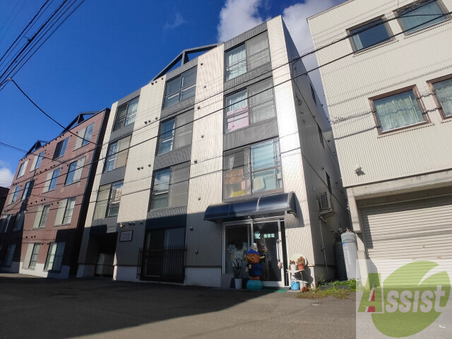 建物外観　札幌市中央区南８条西「ノースランド芦戸」