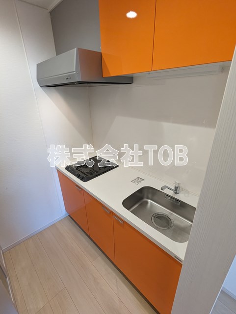 キッチン　2口ガスコンロ