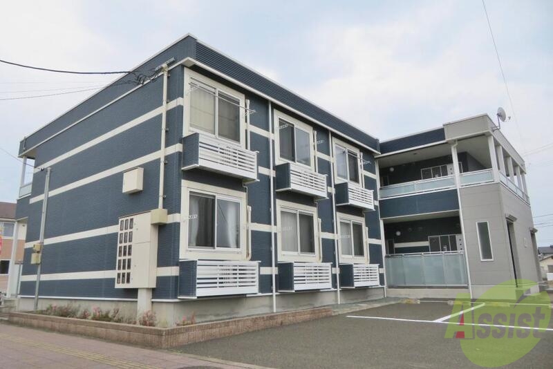 建物外観　宮城県名取市美田園「メゾンエスポワール希望」