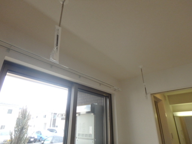 その他設備　室内物干し