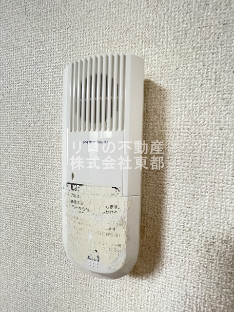 セキュリティ　快適な暮らしを守るインターホン付で安心ですね☆