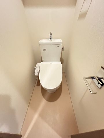 トイレ　ゆったりとした空間のトイレです