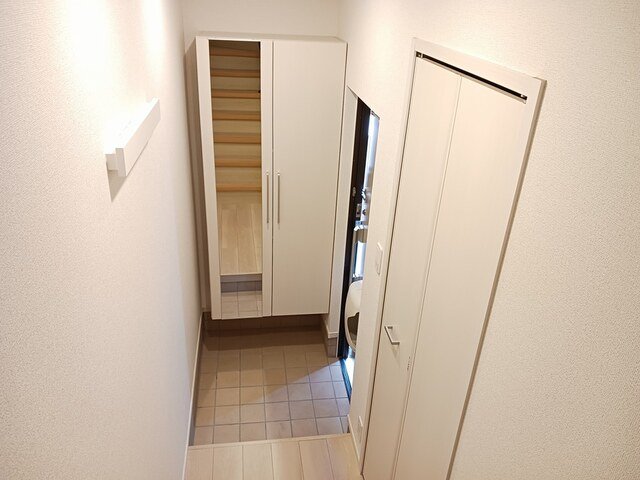 玄関　シンプルで使いやすい玄関です