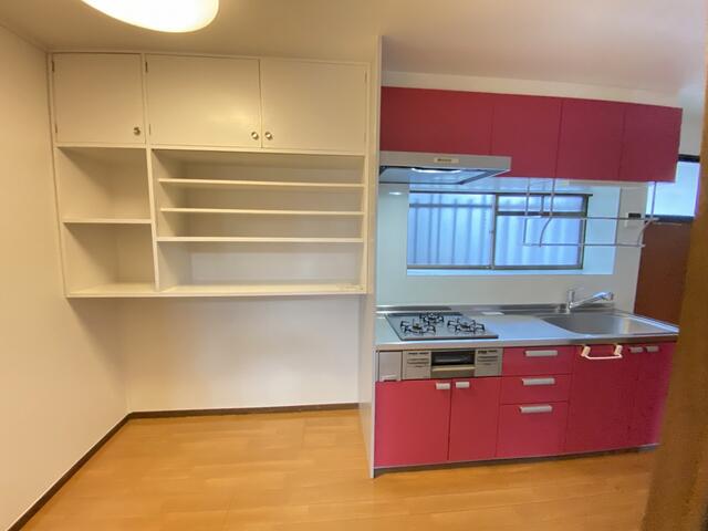 キッチン　システムキッチン　収納