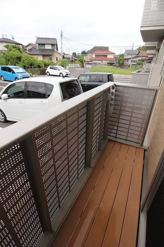 バルコニー　※別号室の写真です。