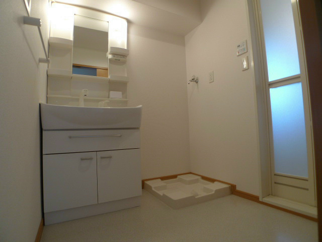 洗面設備　写真は203号室