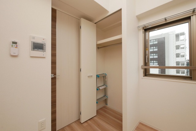 収納　たっぷりとした収納スペースです