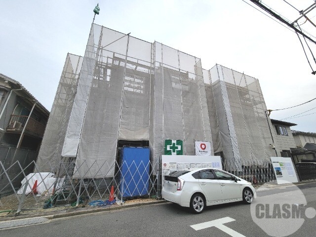 建物外観　建築中です