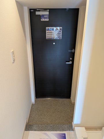 玄関　スッキリまとまった玄関です
