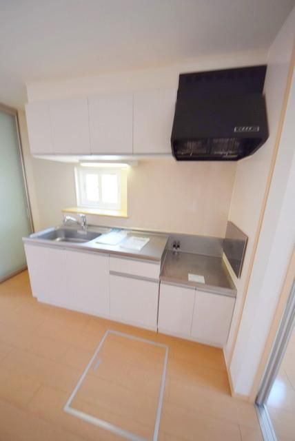 キッチン　ガスコンロ設置可