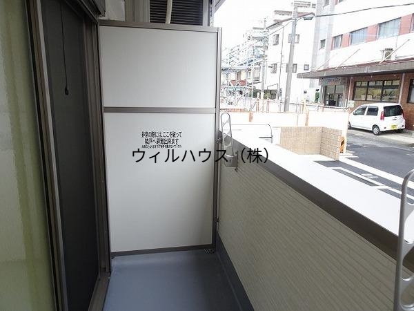 バルコニー　広々バルコニー！