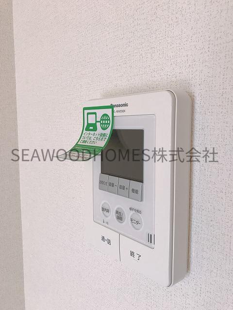 その他設備　急な来客でも安心のモニター付きインターホン完備です