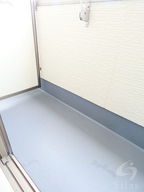 バルコニー　同仕様施工