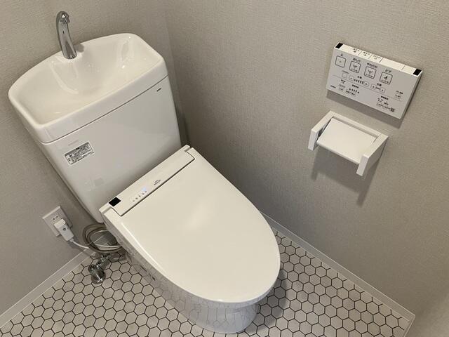 トイレ　コンパクトで使いやすいトイレです