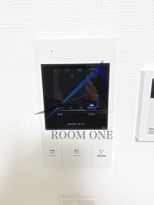 セキュリティ　モニター付きインターホンです。