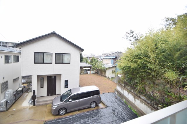 眺望　高台の為、目の前に建物がありません。
