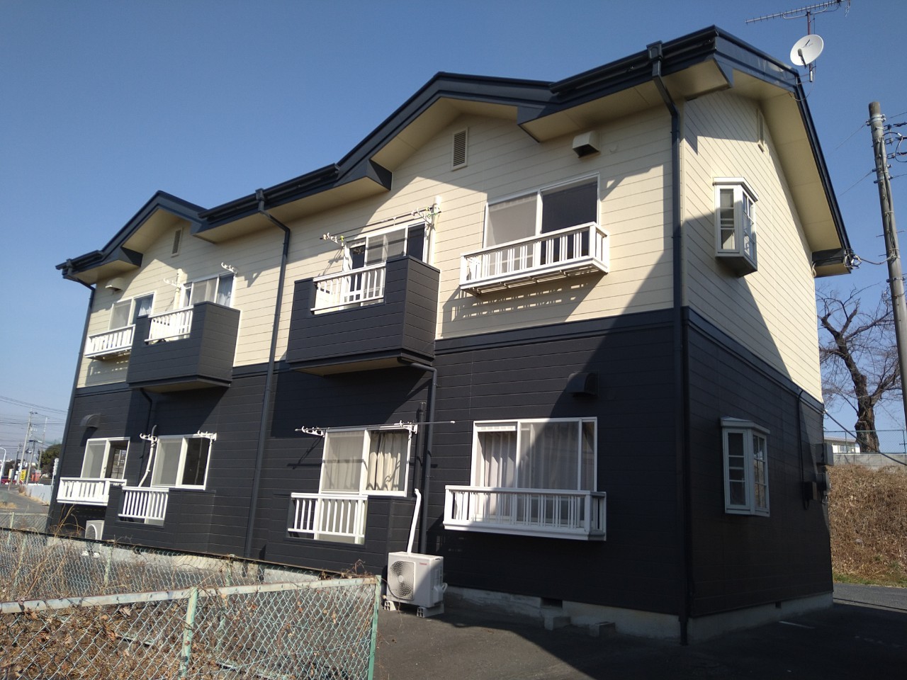 建物外観　静かな住宅街にあります。