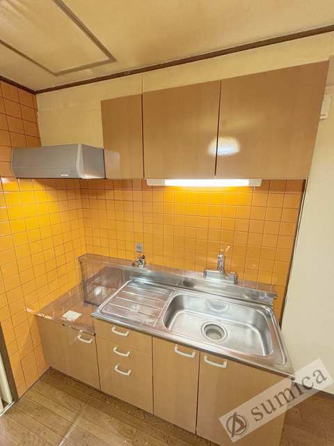 キッチン　ワイドなキッチンでお料理も楽しくなります♪