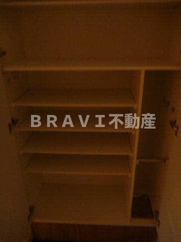 収納　収納があります