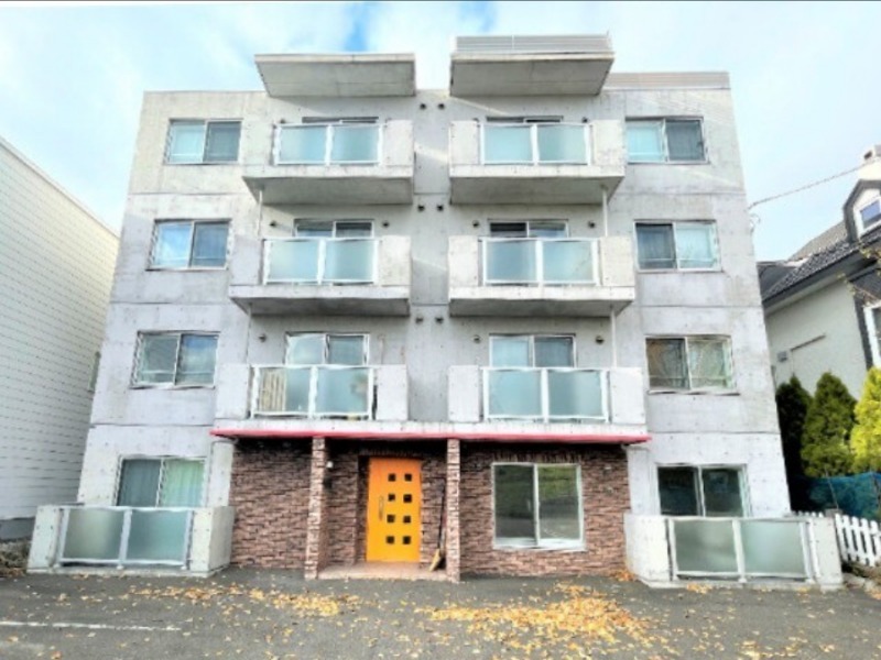 建物外観　アクセントある外観です♪