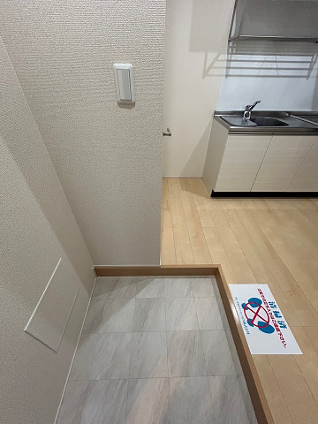 玄関　明るい玄関です