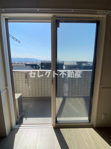 バルコニー　【ウェスタ古閑中】302 バルコニー