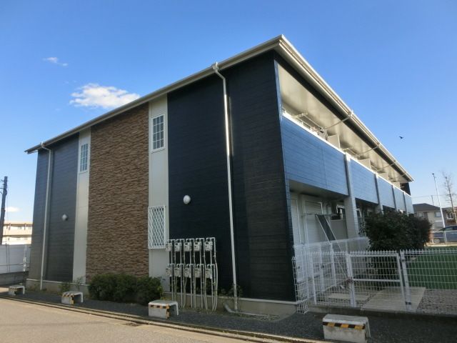建物外観　わんちゃんと一緒に住めるアパートです