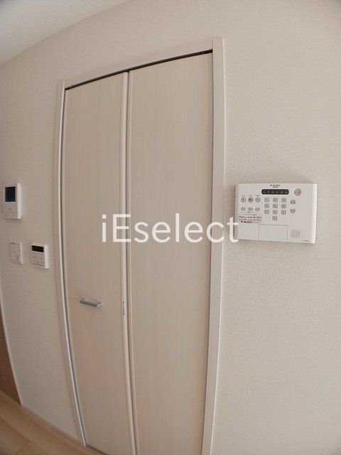 セキュリティ　安心のTVモニターホン付きです。ホームセキュリティ付きです