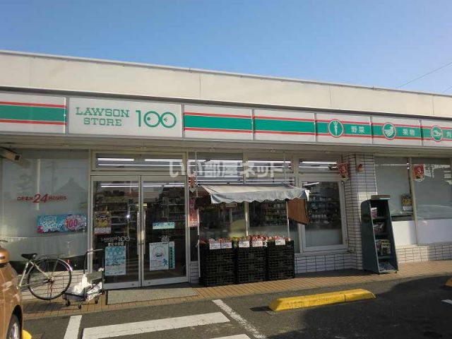 コンビニ　ローソンストア１００笠松中野店（コンビニ）まで605m