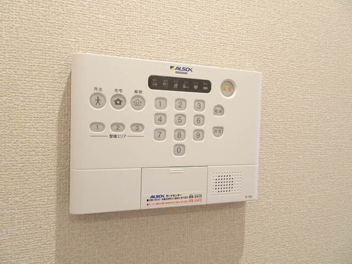 セキュリティ　ALSOKホームセキュリティ搭載