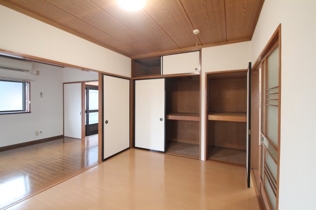 収納　寝室にある収納です