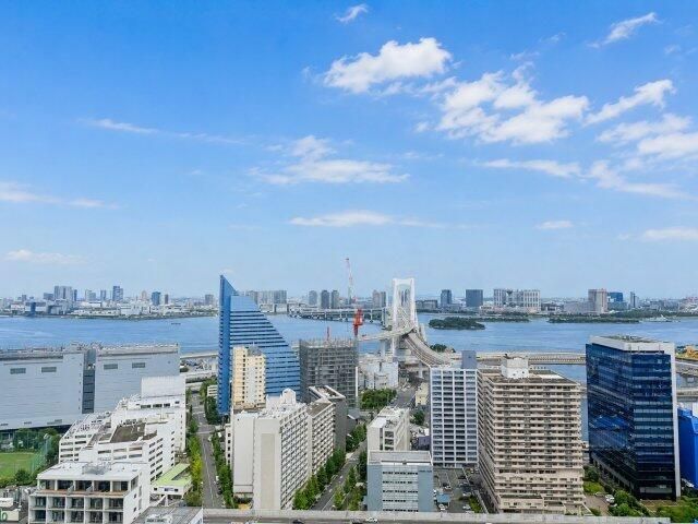 眺望　芝浦アイランド　グローヴタワー