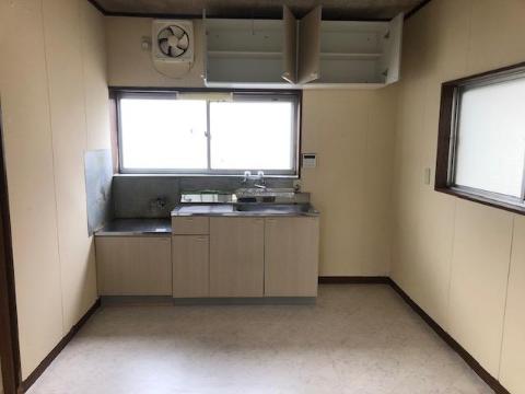 市貝町住宅1のキッチン写真