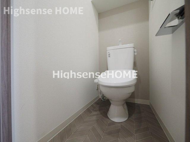 トイレ　ゆったりとした空間のトイレです