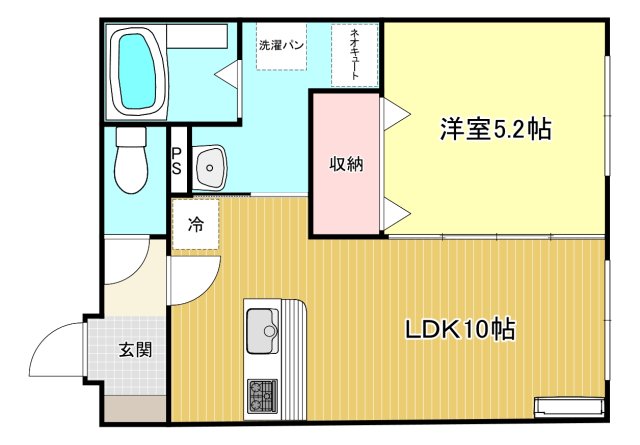 ピア旭町の間取り写真