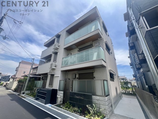建物外観　オートロック付きで安心です！
