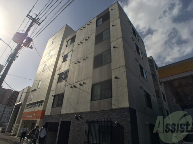 建物外観　札幌市中央区南６条西「オハナＳ６Ｗ１０」