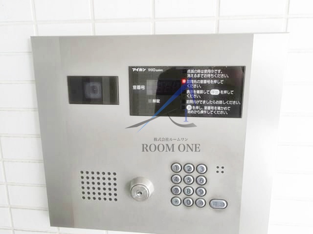 セキュリティ　オートロックです。