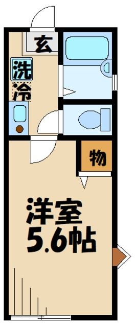 CASAR稲田堤の間取り写真