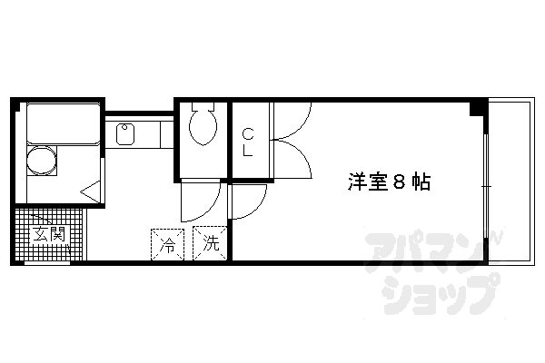 アネックスの間取り写真