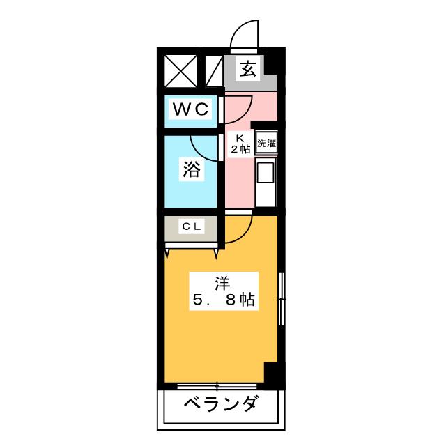 HKビルの間取り写真
