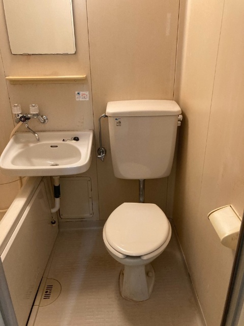 地下鉄今里筋線 だいどう豊里駅 徒歩3分 4階建 築40年のトイレ写真