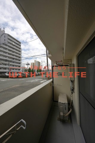 バルコニー　落ち着いた時間を過ごせるバルコニーです