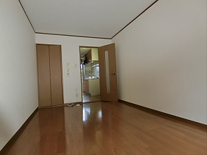 カーサイズミB棟の居間写真