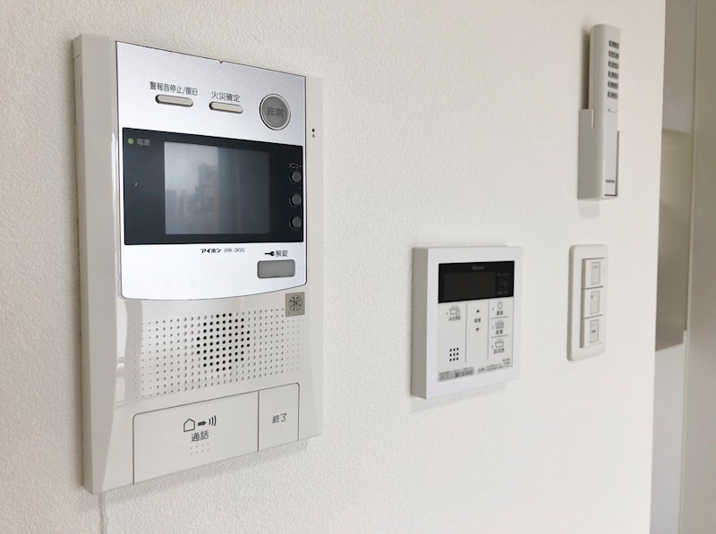 セキュリティ　ＴＶモニター付インターフォン　循環式追焚機能