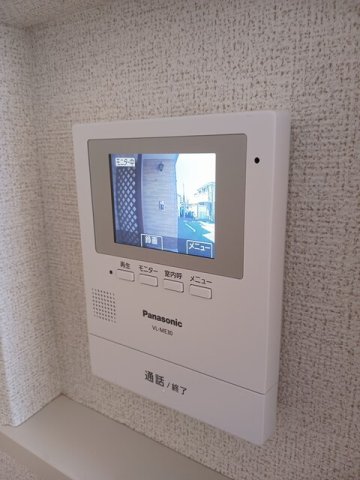 セキュリティ　モニター付きインターホンです